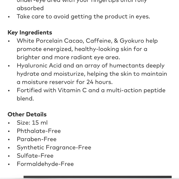 Tom Ford Eye Repair Concentrate 15ml SOLD OUT ONLINE $265 for 15ml - Picture 4 of 4